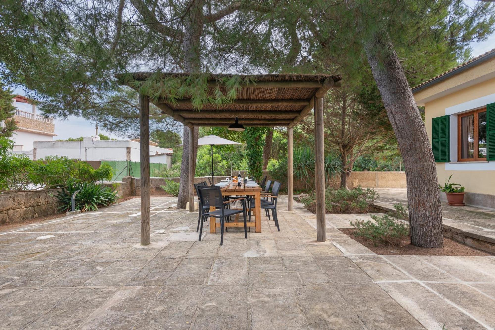 Ombra De Pins Villa Son Serra de Marina Bagian luar foto